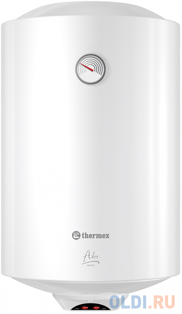 Водонагреватель Thermex Akvo 80 V,  накопительный,  2кВт,  80л,  белый [эдэб05093]